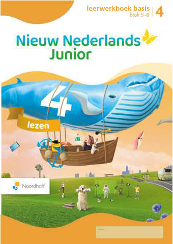 Nieuw Nederlands Junior Lezen - grp 4 - Leerwerkboek Blok 5-8 
