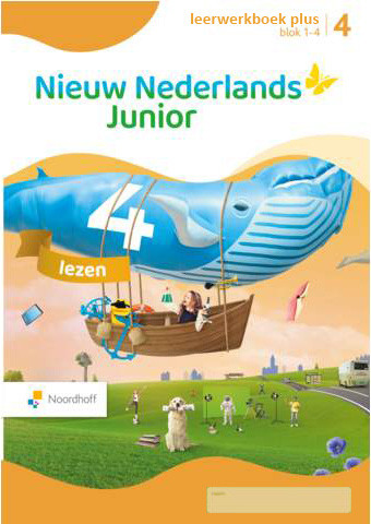 Nieuw Nederlands Junior Lezen - grp 4 - Leerwerkboek Plus Blok 1-4 