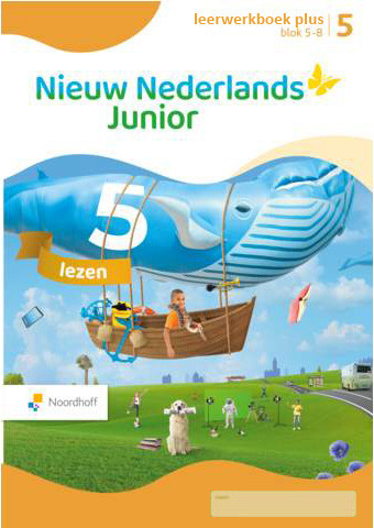 Nieuw Nederlands Junior Lezen - grp 5 - Leerwerkboek Plus Blok 5-8 