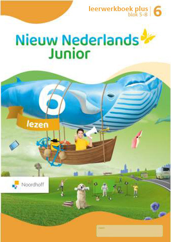 Nieuw Nederlands Junior Lezen - grp 6 - Leerwerkboek Plus Blok 5-8 