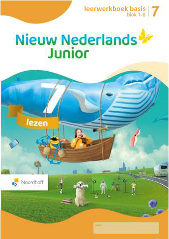 Nieuw Nederlands Junior Lezen - grp 7 - Leerwerkboek Blok 5-8 