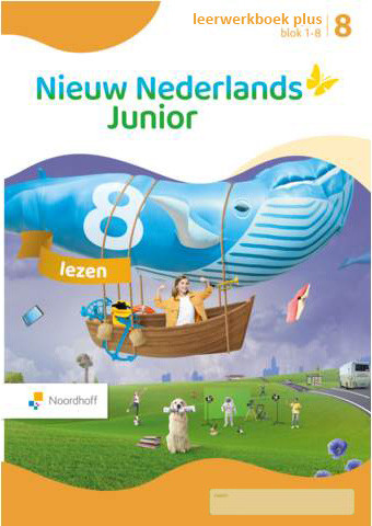 Nieuw Nederlands Junior Lezen - grp 8 - Leerwerkboek Plus Blok 1-8 