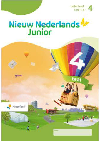 Nieuw Nederlands Junior Taal - grp 4 - Oefenboek Blok 1-4 