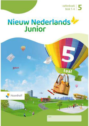 Nieuw Nederlands Junior Taal - grp 5 - Oefenboek Blok 1-4 