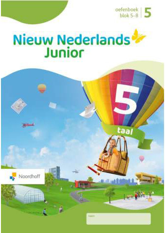 Nieuw Nederlands Junior Taal - grp 5 - Oefenboek Blok 5-8 
