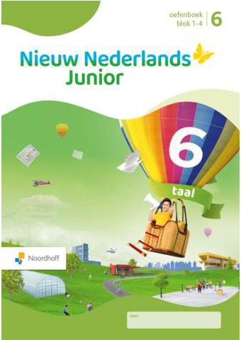 Nieuw Nederlands Junior Taal - grp 6 - Oefenboek Blok 1-4 