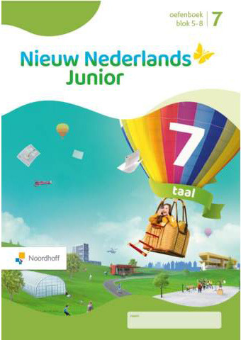 Nieuw Nederlands Junior Taal - grp 7 - Oefenboek Blok 5-8 