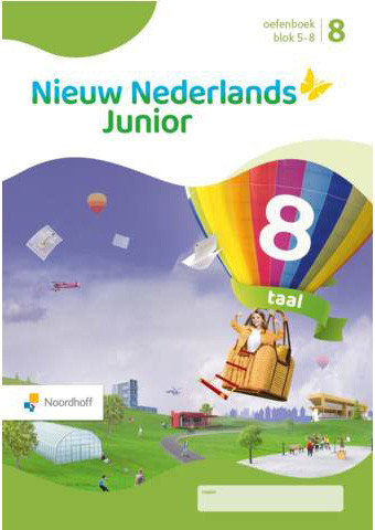 Nieuw Nederlands Junior Taal - grp 8 - Oefenboek Blok 5-8 