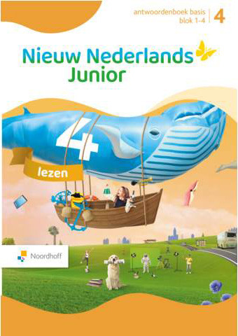 Nieuw Nederlands Junior Lezen - grp 4 - Leerwerkboek Blok 1-4 Antwoorden