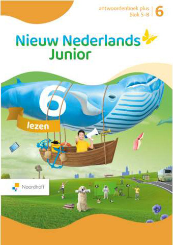 Nieuw Nederlands Junior Lezen - grp 6 - Leerwerkboek Plus Blok 5-8 Antwoorden