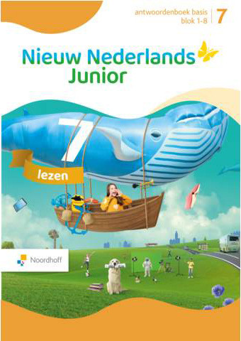 Nieuw Nederlands Junior Lezen - grp 7 - Leerwerkboek Basis Blok 1-8 Antwoorden