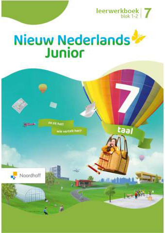Nieuw Nederlands Junior Taal - grp 7 - Leerwerkboek Blok 1-2 