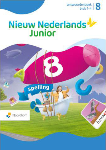 Nieuw Nederlands Junior Spelling - grp 8 - Leerwerkboek Blok 1-4 Antwoorden