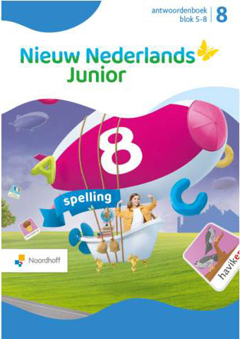 Nieuw Nederlands Junior Spelling - grp 8 - Leerwerkboek Blok 5-8 Antwoorden