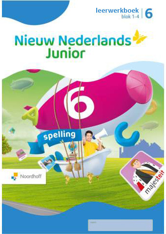 Nieuw Nederlands Junior Spelling - grp 6 - Leerwerkboek Blok 1-4 
