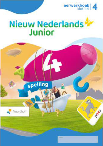 Nieuw Nederlands Junior Spelling - grp 4 - Leerwerkboek Blok 1-4 