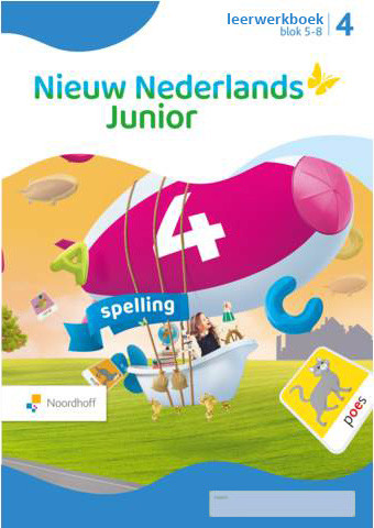 Nieuw Nederlands Junior Spelling - grp 4 - Leerwerkboek Blok 5-8 