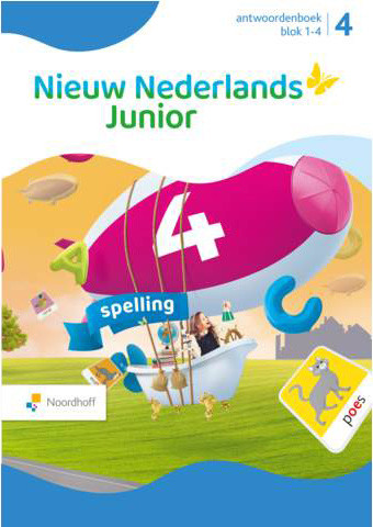 Nieuw Nederlands Junior Spelling - grp 4 - Leerwerkboek Blok 1-4 Antwoorden
