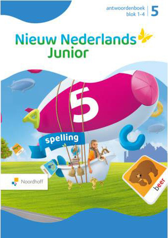 Nieuw Nederlands Junior Spelling - grp 5 - Leerwerkboek Blok 1-4 Antwoorden