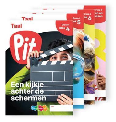 Pit Taal - groep 6 - Leerwerkschrift - blok 4 t/m 6 en herhalen en toepassen