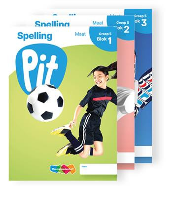 Pit Spelling - groep 5 - Leerwerkschrift Maat - blok 1 t/m 3
