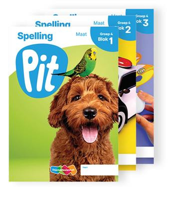 Pit Spelling - groep 4 - Leerwerkschrift Maat - blok 1 t/m 3