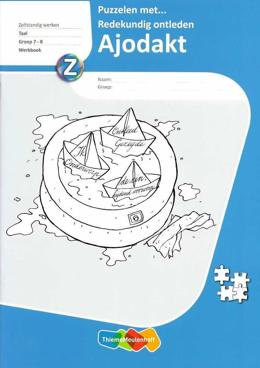 Ajodakt puzzelen met redekundig ontleden