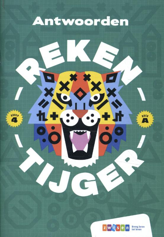 Rekentijger groep 4 A antwoordenboek