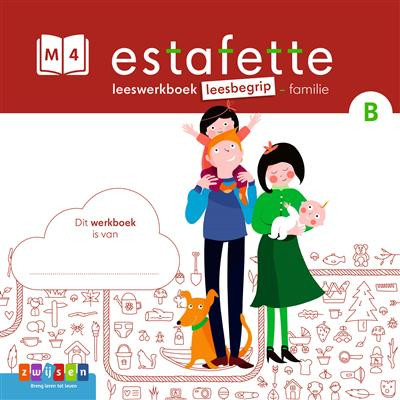 Estafette 3 - gr4 leeswerkboek leesbegrip M4-B