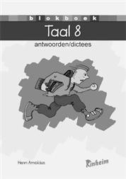 9789060525043 Blokboek taal 8 antwoordenboek