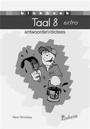 9789060525067 Blokboek taal 8 extra antwoordenboek