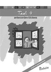 Blokboek Taal 4 - Antwoorden & Dictees