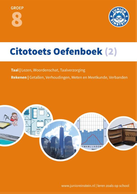 Citotoets oefenboek 2 - Gemengde opgaven - Groep 8