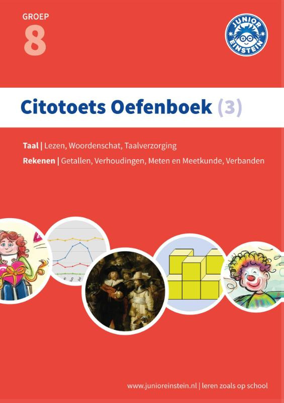 Citotoets oefenboek 3 - Gemengde opgaven - Groep 8
