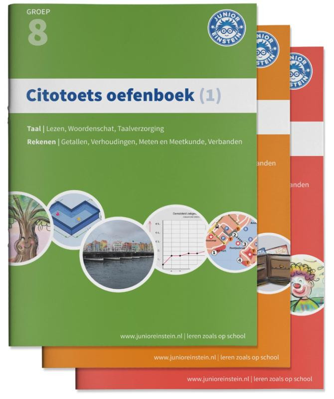 Citotoets oefenboeken compleet; groep 8