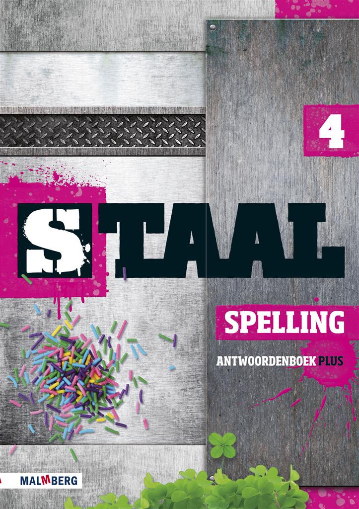 Staal Spelling groep 4 antwoordenboek plus