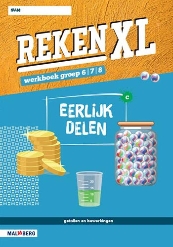 RekenXL - gr 6,7,8 - C - Eerlijk delen/Wat is dit voor spel? - Leerwerkboek