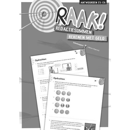 RAAK! Redactiesommen Procent/Breuken 5/6 Antwoordenboek