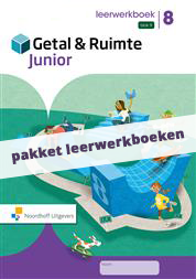 Getal en Ruimte Junior - groep 8 - Pakket Leerwerkboeken blok 5 t/m 8 + naar de eindtoets