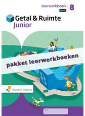 Getal en Ruimte Junior - groep 8 - Pakket Leerwerkboeken blok 1 t/m 4