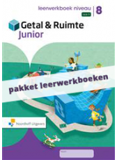 Getal en Ruimte Junior - groep 8 - Pakket Leerwerkboeken NIVEAU blok 5 t/m 8 + naar de eindtoets