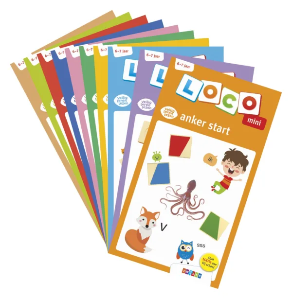 9789048752379 - Loco mini veilig leren lezen pakket Zoem-versie (10 boekjes)