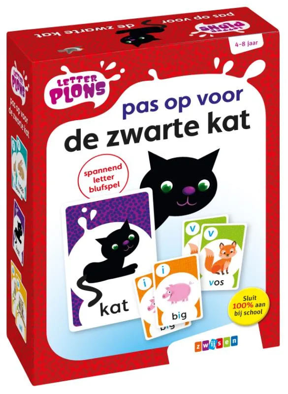 9789048758418 - Letterplons pas op voor de zwarte kat