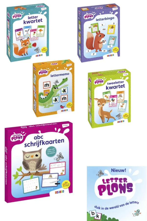 9789048758609 - Feestdagenpakket Letterplons (5 spellen)