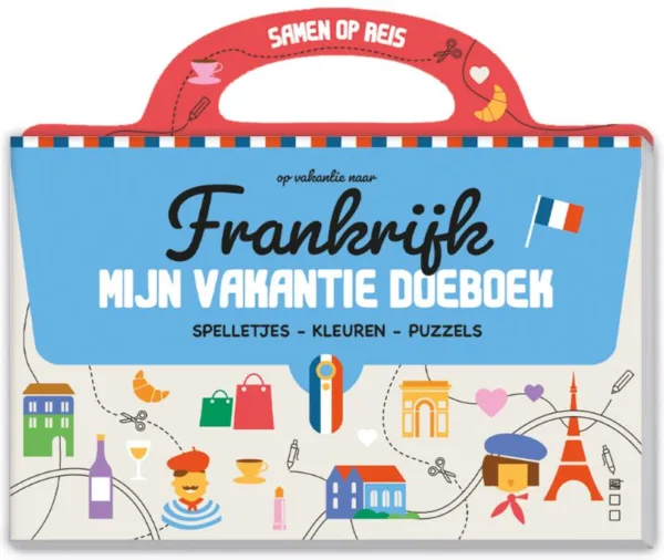 9789464327878 - Mijn vakantie doeboek - Frankrijk